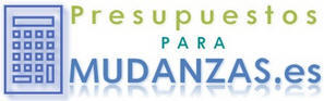 Presupuestos Para Mudanzas. Recibe presupuestos gratis. Logo